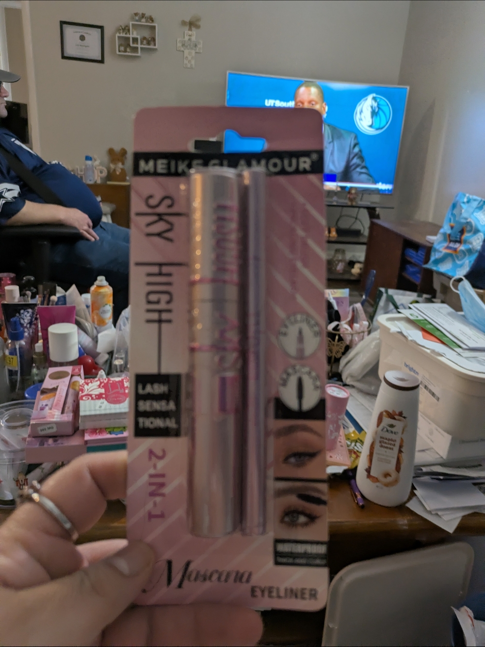 Glamour Sky High 2-in-1 Mascara & Eyeliner - Pink